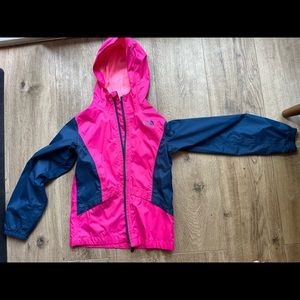 North Face RainJacket for girls age 10-12